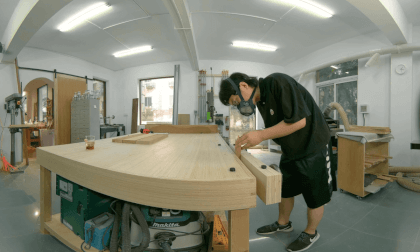 Woodworking 8K | FM DUO 12K 3D CAMERA | DEMO VR Video Woodworking 8K | FM DUO 12K 3D CAMERA | DEMO VR