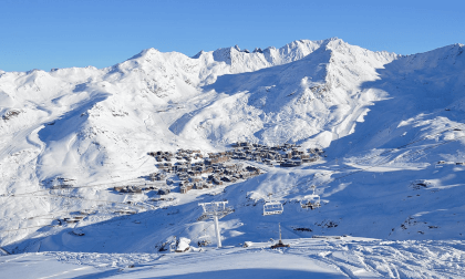 Freeride and paramotor in Val Thorens - France Freeride and paramotor in Val Thorens - France
