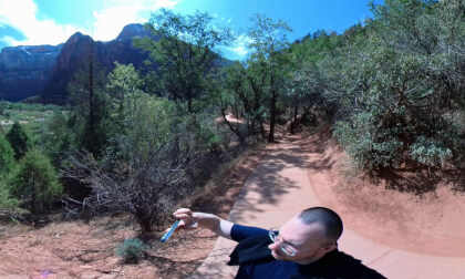 Zion Park Pathway 360 Video VR Video Zion Park Pathway 360 Video VR