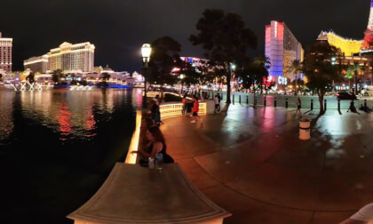 Bellagio Fountain 360 Video