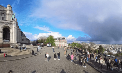 Paris Montemarte April 2024 in 360 VR Video Paris Montemarte April 2024 in 360 VR