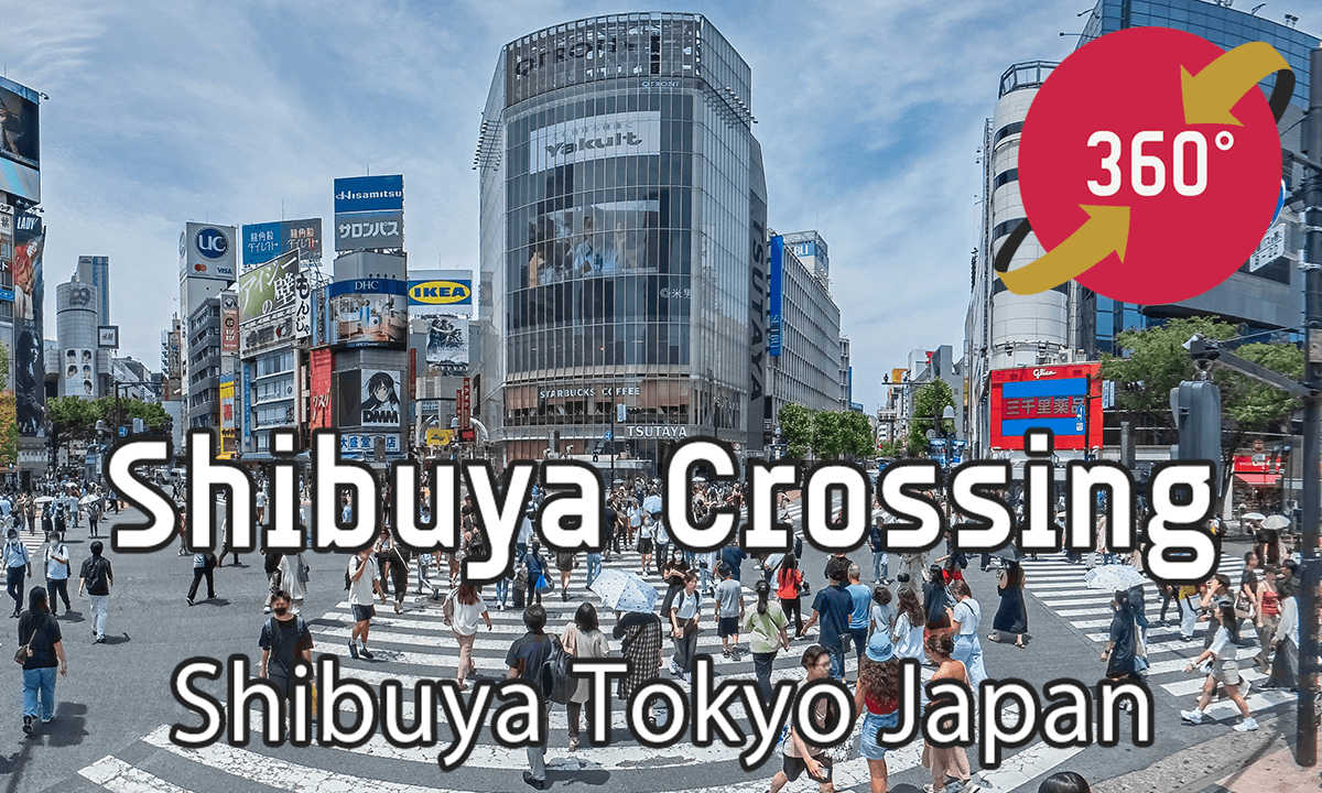 Shibuya Crossing Time lapse - Tokyo Japan Trip【渋谷スクランブル交差点 タイムラプス】