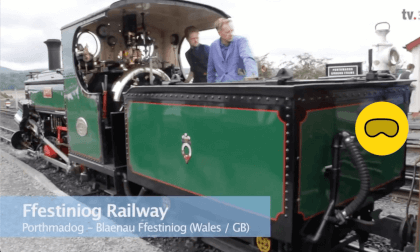 SpatialMoments - Ffestiniog Railway  (2D to Spatial Video AI) VR Video SpatialMoments - Ffestiniog Railway  (2D to Spatial Video AI) VR