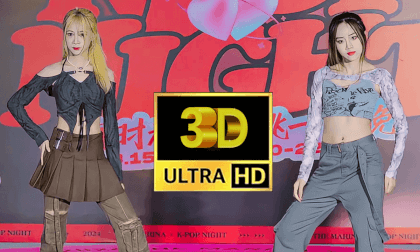 3D SBS K-pop Cover Dance of "What's your name?" VR Video 3D SBS K-pop Cover Dance of "What's your name?" VR