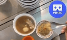 Canned Sticky Rice and DangKui Duck Soup. 米糕/當歸鴨. VR180 Virtual Tasting Canned Sticky Rice and DangKui Duck Soup. 米糕/當歸鴨. VR180 Virtual Tasting