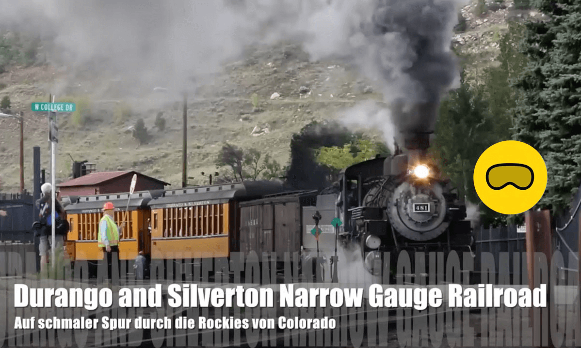 SpatialMoments - Durango & Silverton Narrow Gauge Railroad (2D to Spatial Video AI)