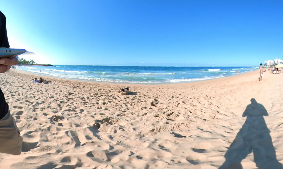 Booty stroll hunt at Condado Beach in San Juan, Puerto Rico 5.7k