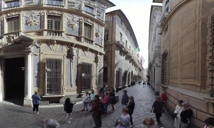 Vía Garibaldi Génova VR Video Vía Garibaldi Génova VR