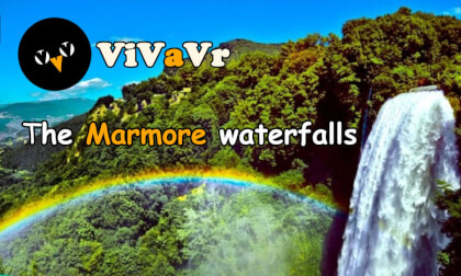 The Marmore waterfalls VR Video The Marmore waterfalls VR