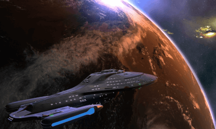Star Trek Voyager Introduction 4k (3d) Flat , Re-upload VR Video Star Trek Voyager Introduction 4k (3d) Flat , Re-upload VR