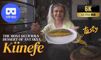 Künefe: The Most Delicious Dessert of Antakya - 3D VR180 Künefe: The Most Delicious Dessert of Antakya - 3D VR180