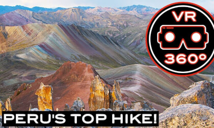 360 VR PERUs BEST HIKE: The Rainbow Mountains - Vanlife Adventure 360 VR PERUs BEST HIKE: The Rainbow Mountains - Vanlife Adventure
