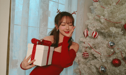 Chistmas Cute Girl VR Video Chistmas Cute Girl VR