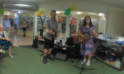 A D Cooke performing at Wax Musical, Culcheth, England A D Cooke performing at Wax Musical, Culcheth, England