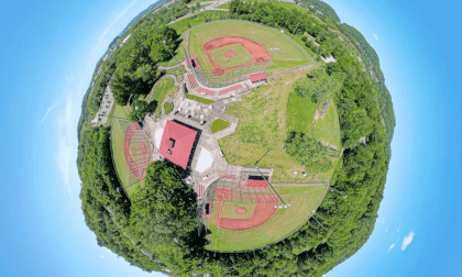 Insta360 X4 - Liberty Park Flyover VR Video Insta360 X4 - Liberty Park Flyover VR