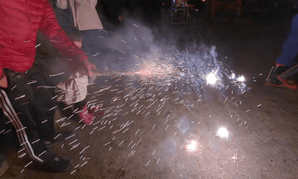 (VR180・3D) 2024.05.01 弓削の火祭り (VR180・3D) 2024.05.01 弓削の火祭り