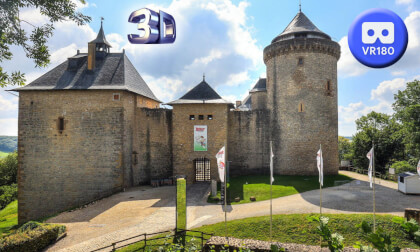 Malbrouck castle VR 180 3D 0822 VR Video Malbrouck castle VR 180 3D 0822 VR