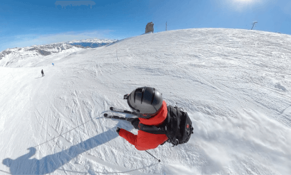 Skiing in the Swiss Alps Skiing in the Swiss Alps