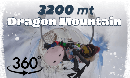 Ascent to Dragon Hill by Chairlift Ascent to Dragon Hill by Chairlift