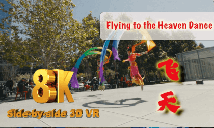 Chinese Dance -飛天 "Flying to the Heaven"  Zum Tanz in den Himmel fliegen @ San Francisco SalesForce Park 8K 3D VR VR Video Chinese Dance -飛天 "Flying to the Heaven"  Zum Tanz in den Himmel fliegen @ San Francisco SalesForce Park 8K 3D VR VR