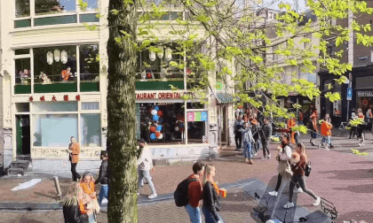 Amsterdam Kings day Celebration atmosphere and party in 180 Amsterdam Kings day Celebration atmosphere and party in 180