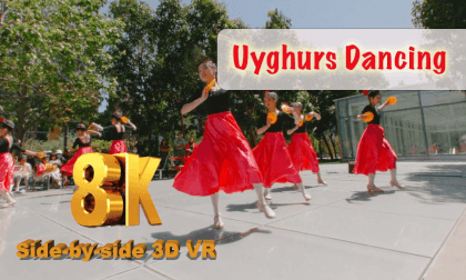 Uyghur Traditional Dance Uigurischer traditioneller Tanz ウイグルの伝統舞踊 @ SF Salesforce Tower Park 8K 3D VR VR Video Uyghur Traditional Dance Uigurischer traditioneller Tanz ウイグルの伝統舞踊 @ SF Salesforce Tower Park 8K 3D VR VR