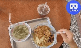 Home style Pork Curry Rice @川井咖哩飯.Taichung, Taiwan. VR180 Virtual Tasting VR Video Home style Pork Curry Rice @川井咖哩飯.Taichung, Taiwan. VR180 Virtual Tasting VR