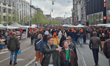 Amsterdam King's day in VR 360 in Dam Square Amsterdam King's day in VR 360 in Dam Square