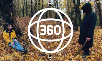DEATH IN THE WOODS! 360 VR horror video DEATH IN THE WOODS! 360 VR horror video