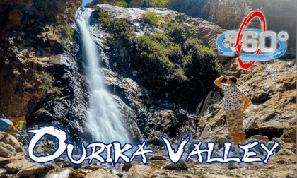 Exploring Setti Fatma's Waterfalls: Immersive Adventure 🌿💦 (Ourika Valley, Morocco) [ 5.7K, 360VR ]