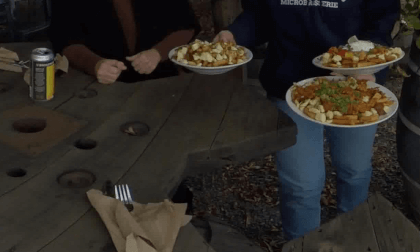 Poutine in Shawinigan, Quebec, Canada Poutine in Shawinigan, Quebec, Canada