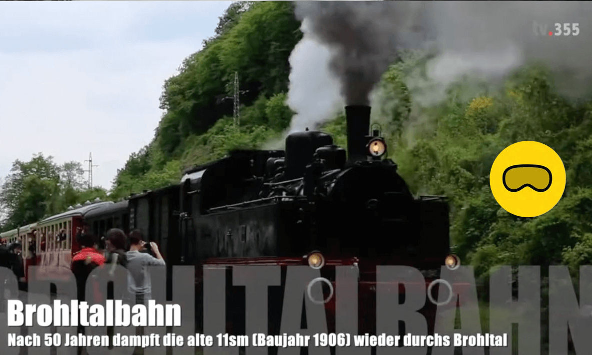 SpatialMoments - Brohltalbahn (2D to Spatial Video AI)