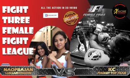 All Female Muay Thai Fight League First Fight Round Three