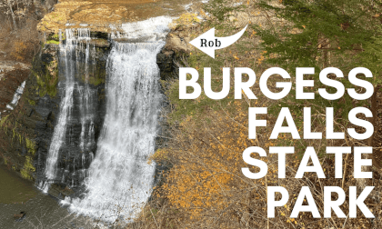 Burgess Falls. Hiking in Tennessee VR Video Burgess Falls. Hiking in Tennessee VR