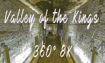 Valley of the Kings - Luxor, Egypt. VR 360 8K - Slideshow. (June 2022) Valley of the Kings - Luxor, Egypt. VR 360 8K - Slideshow. (June 2022)