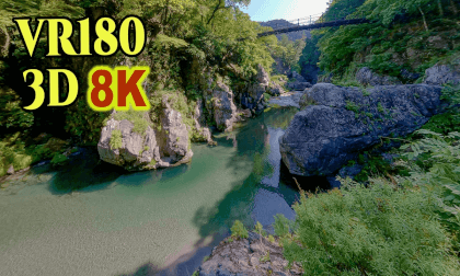 Hatonosu Valley in the Tama River, Tokyo,Japan VR Video Hatonosu Valley in the Tama River, Tokyo,Japan VR