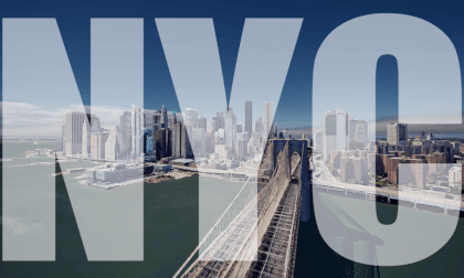Manhattan, New York City, 3D Google Earth (Best DEO settings: SCREEN SIZE: 1.7x, SCREEN HEIGHT: -4