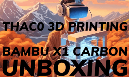 Bambu 3d Printer Unboxing and first impressions VR Video Bambu 3d Printer Unboxing and first impressions VR