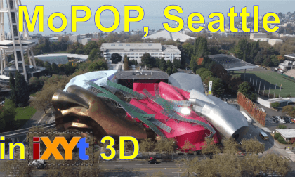 MoPOP, Seattle, Washington, USA in iXYt 3D side-by-side video for VR MoPOP, Seattle, Washington, USA in iXYt 3D side-by-side video for VR