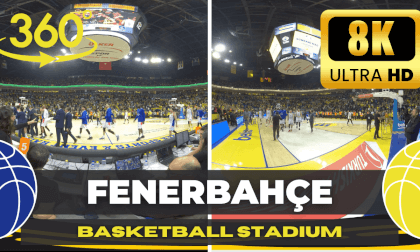 Fenerbahçe Basketball Stadium - 8K 360 VR Video VR Video Fenerbahçe Basketball Stadium - 8K 360 VR Video VR