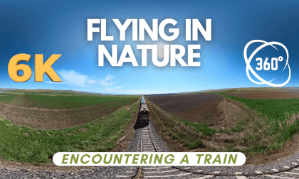 Flying in Nature and Encountering a Train Flying in Nature and Encountering a Train