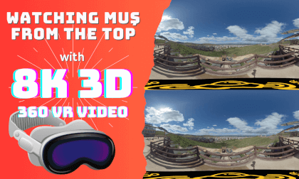 Watching Muş from the Top - 3D 360 VR Video Watching Muş from the Top - 3D 360 VR Video
