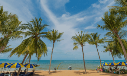 Jomtien beach walk in Pattaya Thailand VR Video Jomtien beach walk in Pattaya Thailand VR