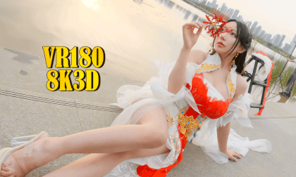 Viper Ning, Naraka: Bladepoint, 永劫无间宁红夜, Cosplay, The 15th WorldLine Comic CON in Chengdu, China VR Video Viper Ning, Naraka: Bladepoint, 永劫无间宁红夜, Cosplay, The 15th WorldLine Comic CON in Chengdu, China VR