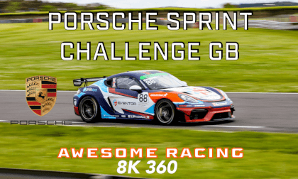 Porsche Sprint Challenge - AWESOME RACING 8K 360 VR Video Porsche Sprint Challenge - AWESOME RACING 8K 360 VR