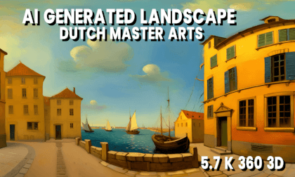 AI GENERATED LANDSCAPES - DUTCH MASTER ART 5.7K 3D AI GENERATED LANDSCAPES - DUTCH MASTER ART 5.7K 3D