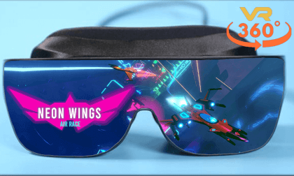 Neon Wings: Air Race 360° VR Video Neon Wings: Air Race 360° VR