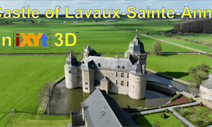 Castle of Lavaux-Sainte-Anne, Namur, Belgium in iXYt 3D side-by-side video for VR Castle of Lavaux-Sainte-Anne, Namur, Belgium in iXYt 3D side-by-side video for VR