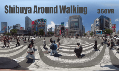 Shibuya around Walking#1 VR Video Shibuya around Walking#1 VR