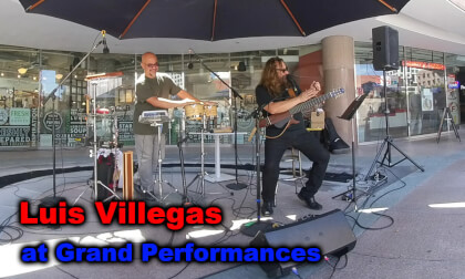 Luis Villegas - lunchtime concert at Grand Performances VR Video Luis Villegas - lunchtime concert at Grand Performances VR